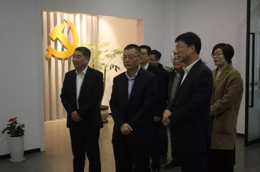 瑞安市委副書記、代市長秦肖來訪通力